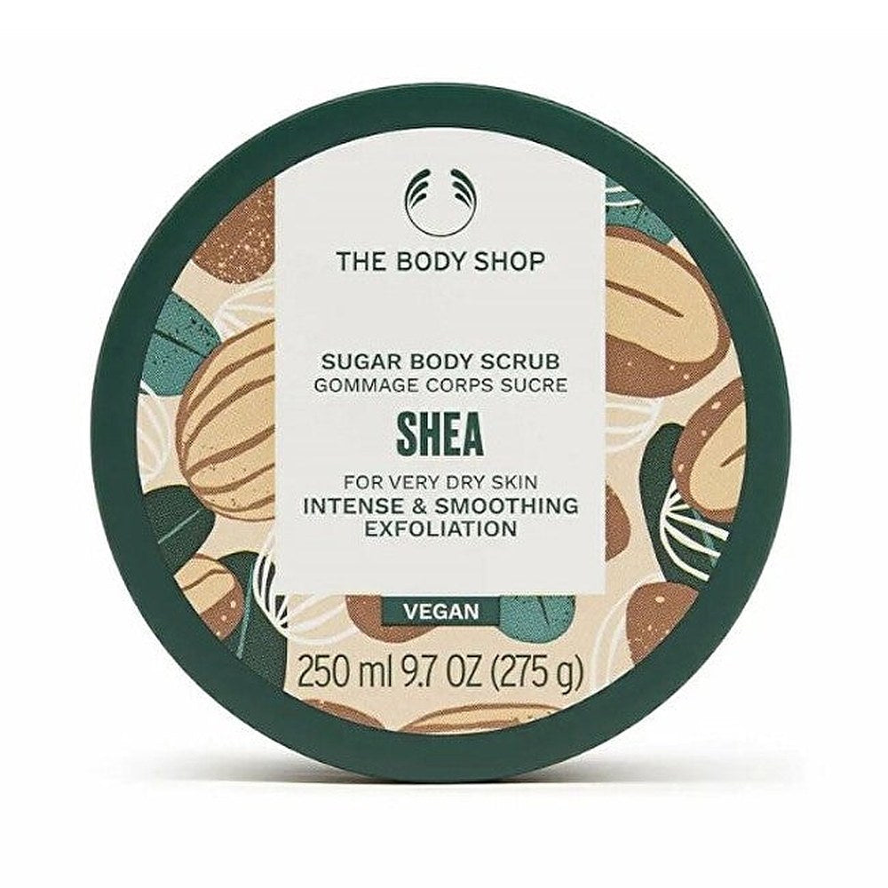 The body shop Sheavoi-kuorinta - Vartalonkuorinta erittäin kuivalle iholle - 250 ml