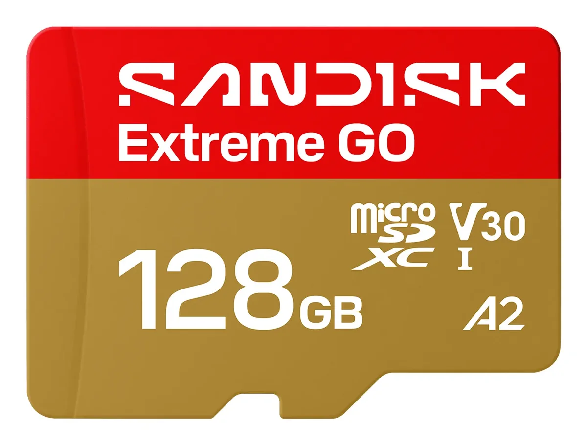 SanDisk Extreme GO 128 Gt MicroSDXC UHS-I U3 V30 A1 -muistikortti