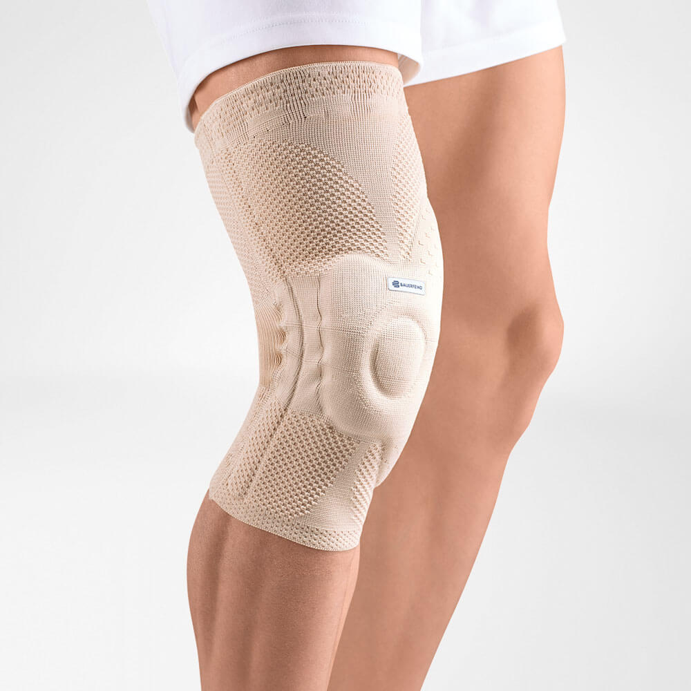 Bauerfeind GenuTrain A3 Compression polvituki Vasen koko 6 Natural
