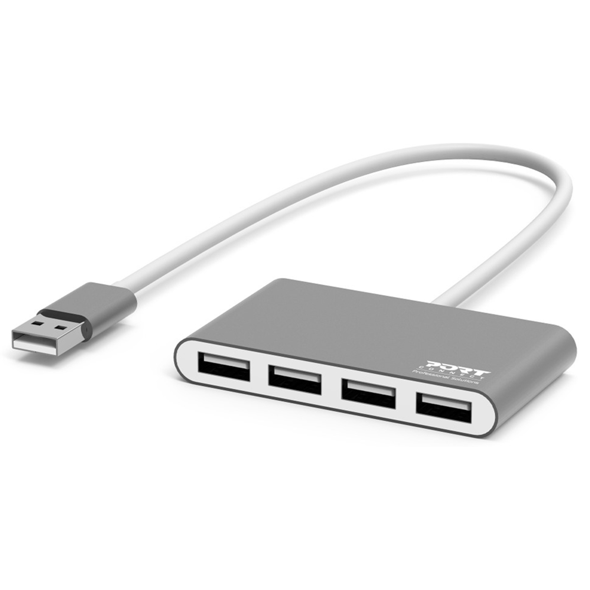 PORT Connect - Hub - 4 x USB 2.0 - työpöytä