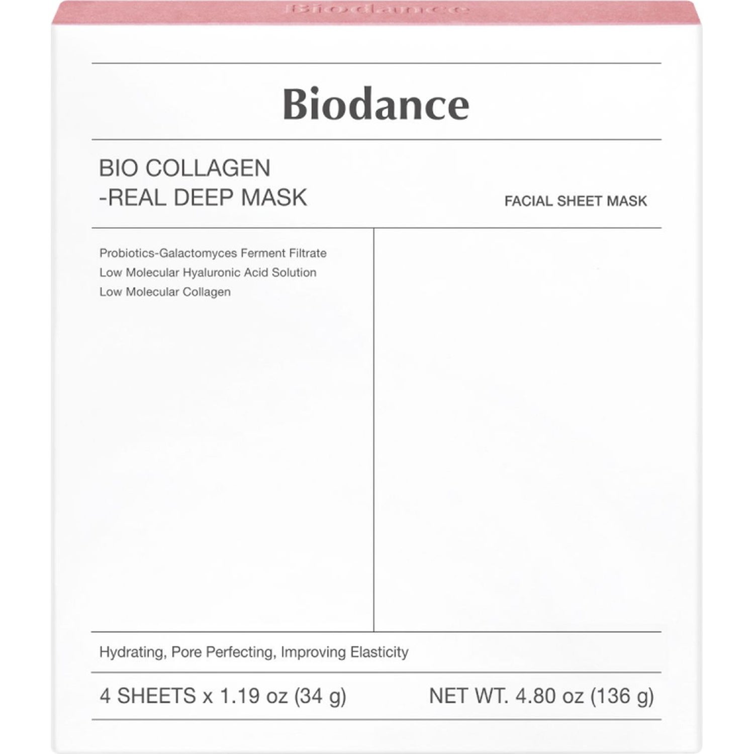 BIODANCE Bio-Collagen Real Deep Mask 4 pcs