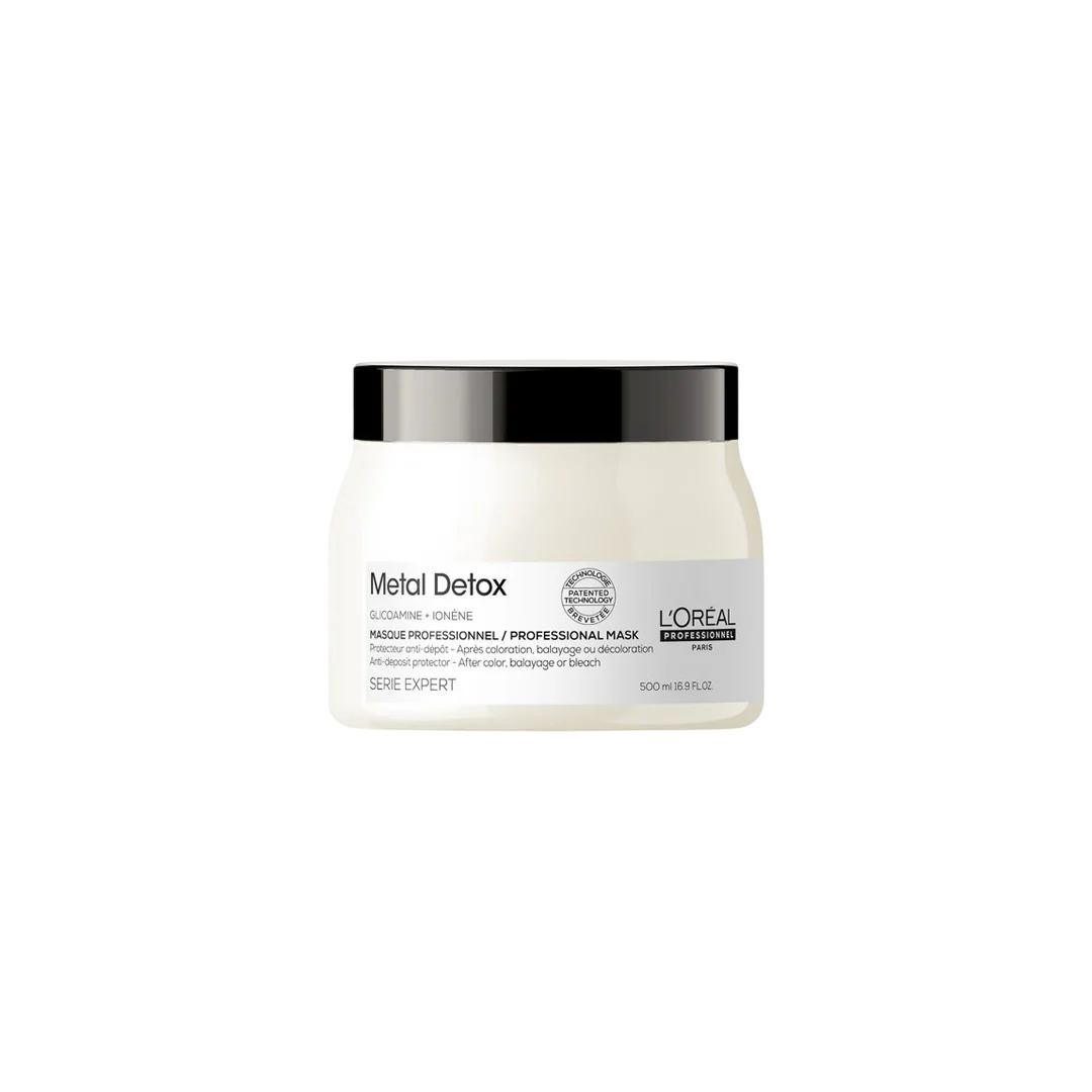 L`Oreal Professionnel L'Oreal Professionnel, Serie Expert Metal Detox, Glicoamine + Ionene, Hiustenhoitonaamio, Saostumisenestaja, 500 ml