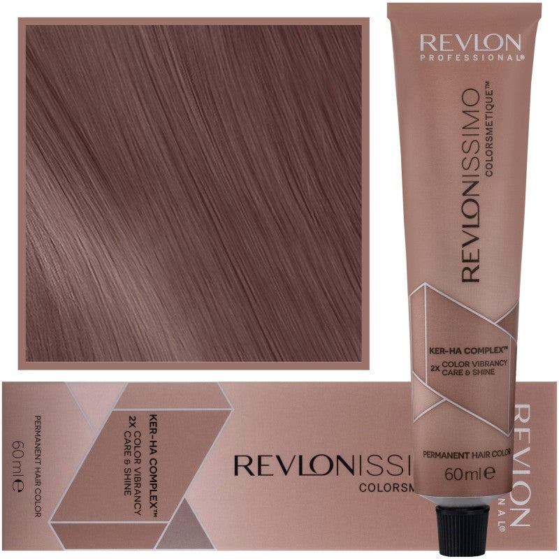 Revlon Revlonissimo Colorsmetique Korkean peittävyyden hiusväri 60 ml HC 6.25 | Tumma helmiäismäisen mahonkinvaalea