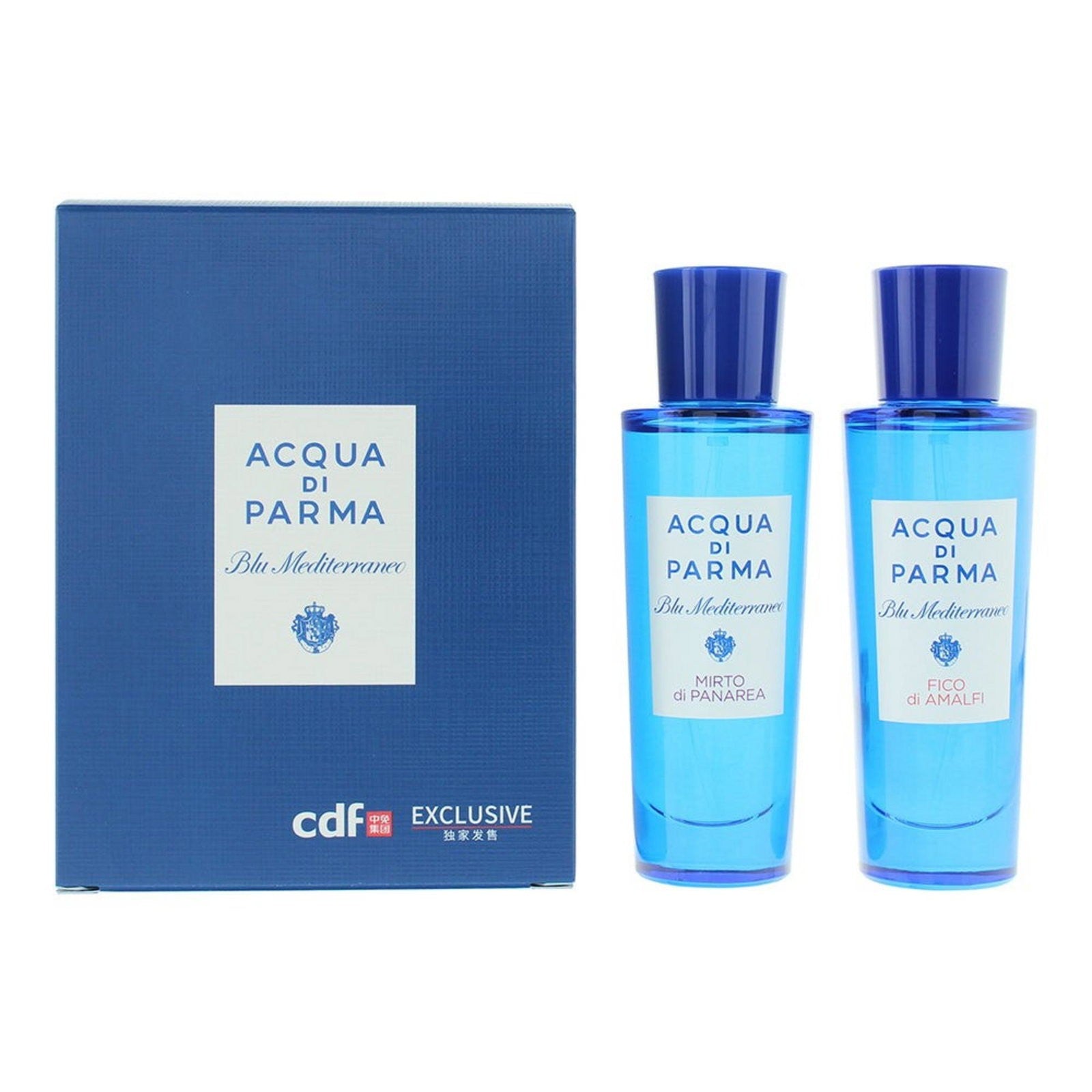 Acqua di parma Lahjasetti Acqua di Parma: Blu Mediterraneo - Fico di Amalfi Eau De Toilette 30 ml + Mirto di Panarea Eau De Toilette 30 ml