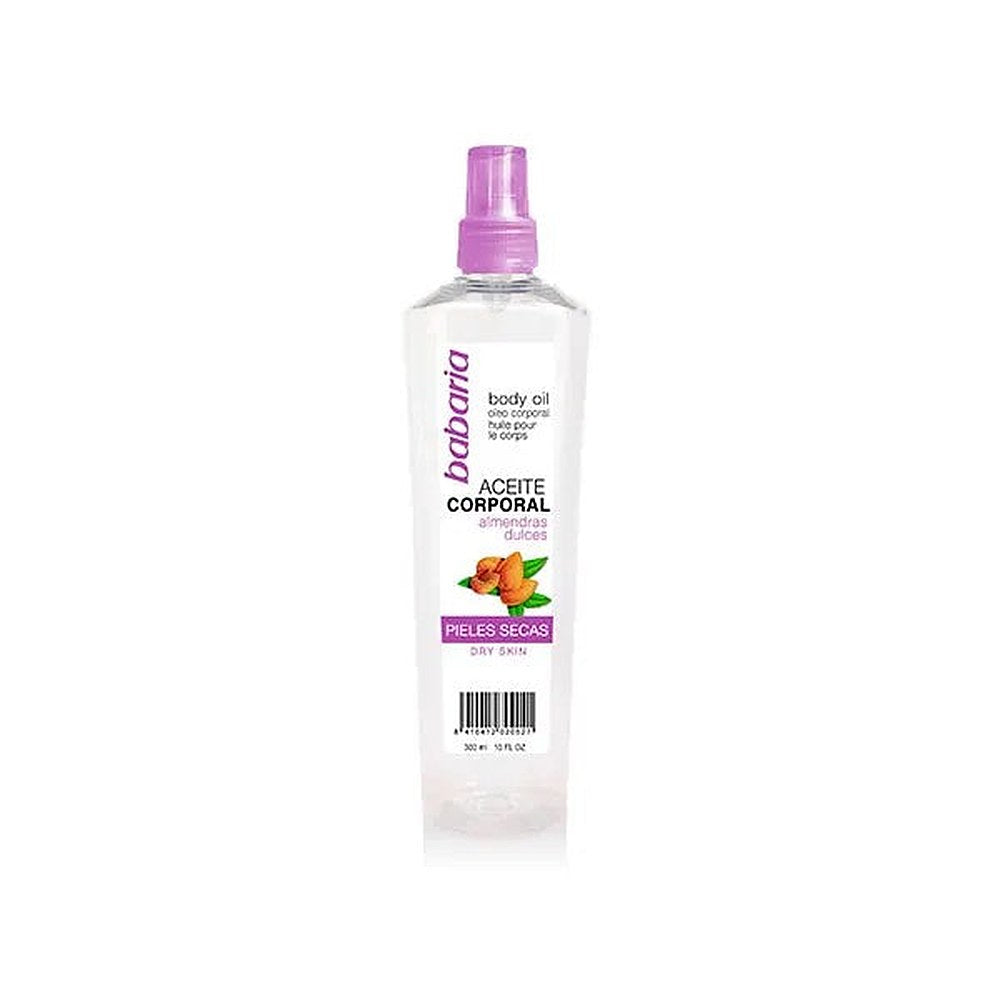 Babaria Sweet Almond Moisturizing Body Oil 300ml