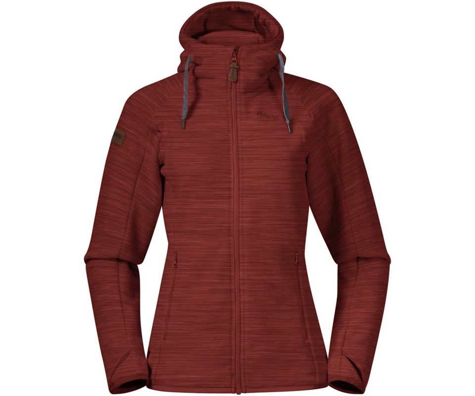 Bergans Hareid Fleece Jacket Women Chianti Red - XS