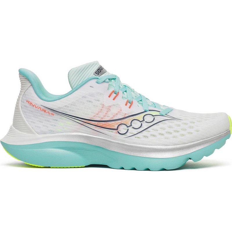 Saucony Kinvara 16 W White/Aqua - 36