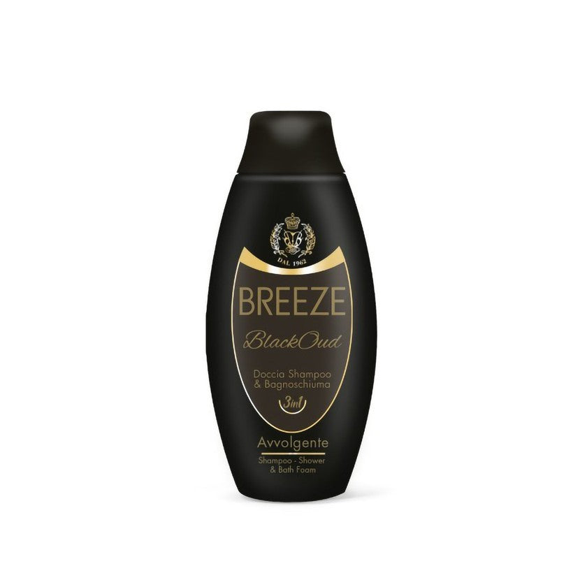 Breeze Suihku Shampoo & Kylpyvaahto Black Oud 400 ml