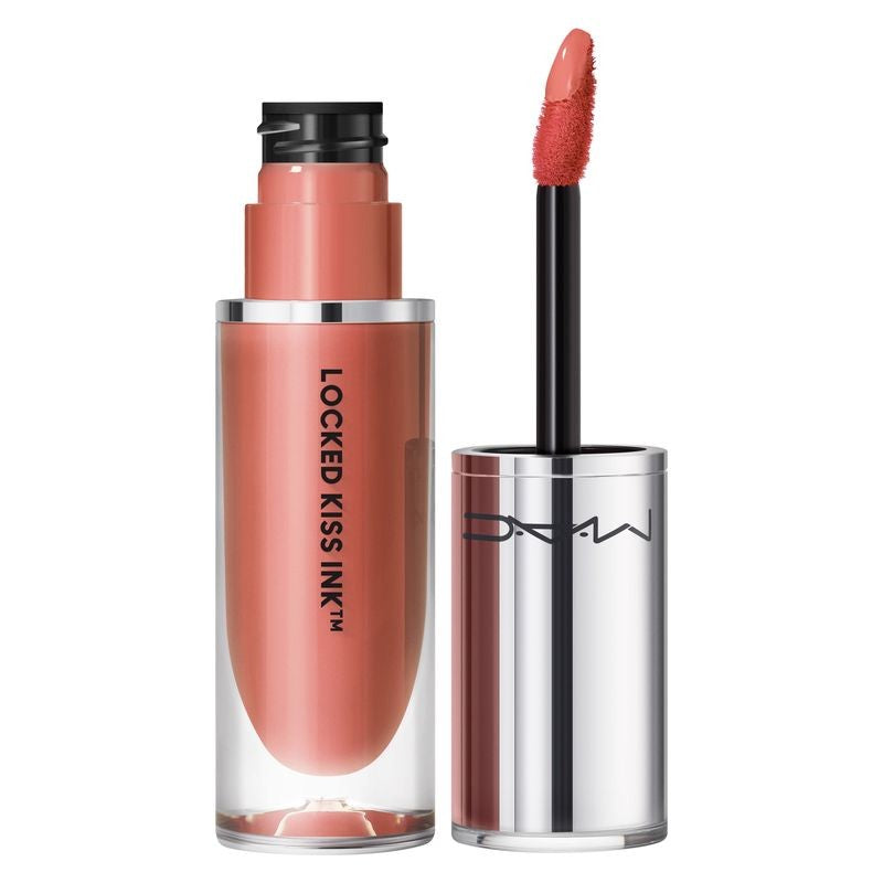 MAC Cosmetics Locked Kiss Ink 24HR pitkäkestoinen matta nestemäinen huulipuna väri Teaser 4 ml