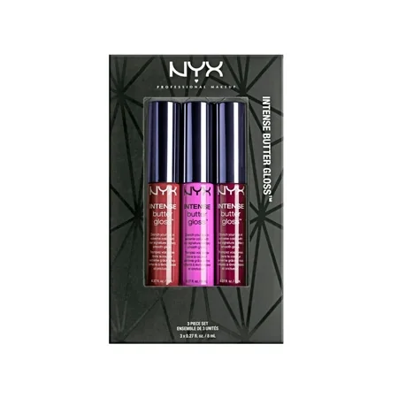 NYX Intense Butter Gloss 3 palan setti 04