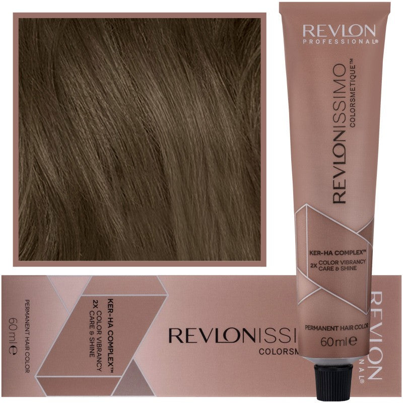 Revlon Revlonissimo Colorsmetique Hiusväri 60ml 4.41 | Keskiruskea Tuhka