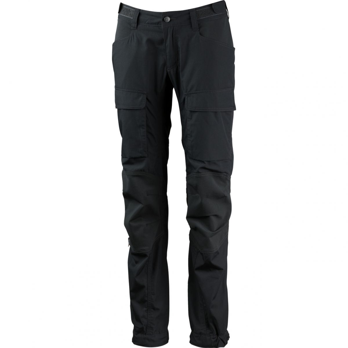Lundhags Authentic II Ws Pant, vaellushousut, naiset, tummanharmaa