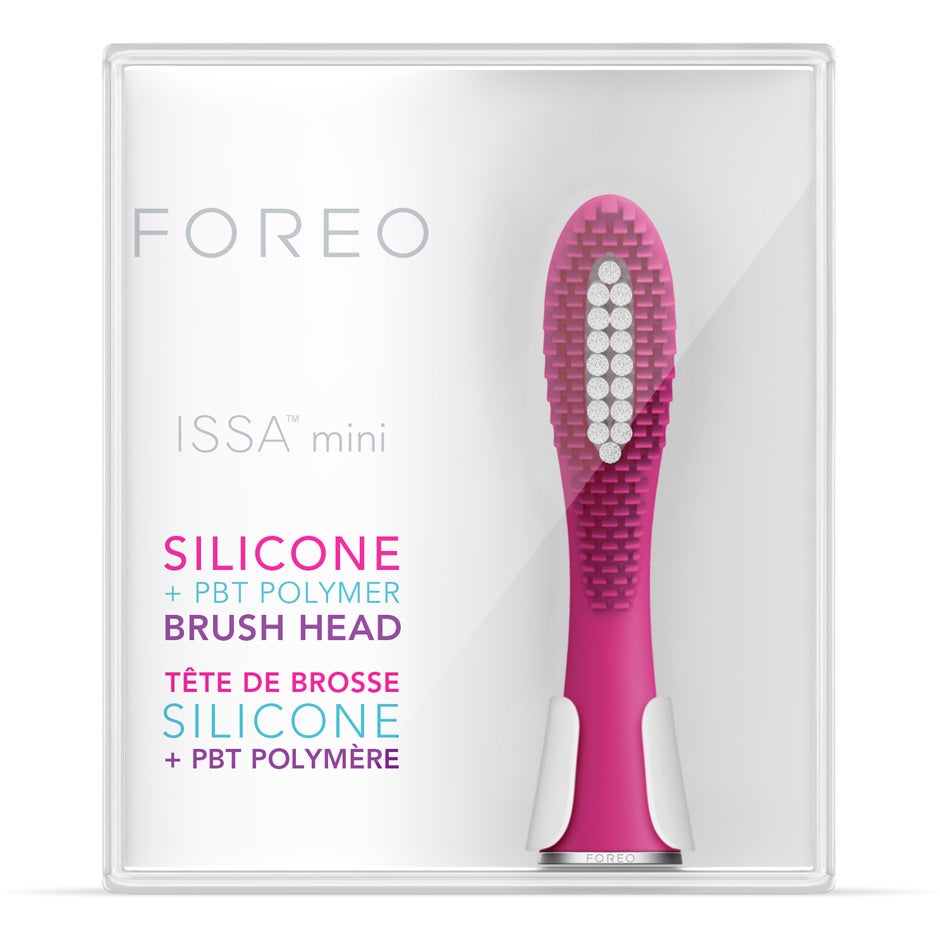FOREO ISSA Mini Hybrid Brush Head Fuchsia - 1 pcs