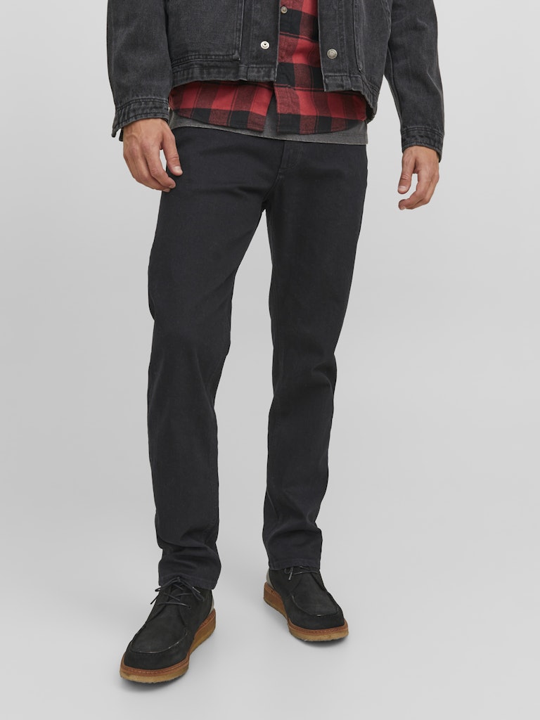JACK & JONES Farkut 'Clark Evan' musta denim