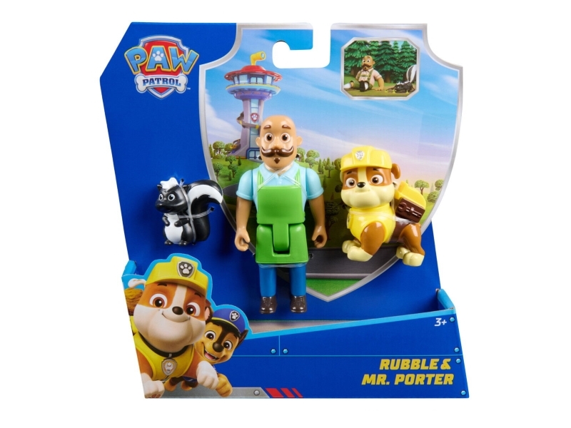Paw Patrol Tarinahahmopakkaus - Rubble
