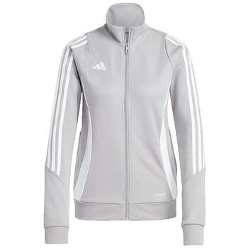 ADIDAS PERFORMANCE Treenitakki 'Tiro 24' vaaleanharmaa / valkoinen