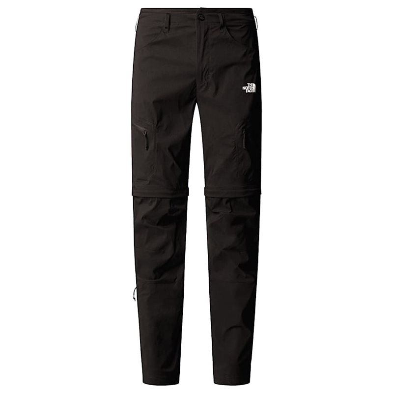 The North Face M Exploration Reg Tapered Convertible Pa Tnf Black - 28