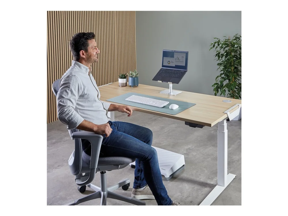 Fellowes Alumia (New) Desk Laptop Stand Silver, Kannettavan tietokoneen teline, Hopea, 38,1 cm (15), 5 kg, 30 cm