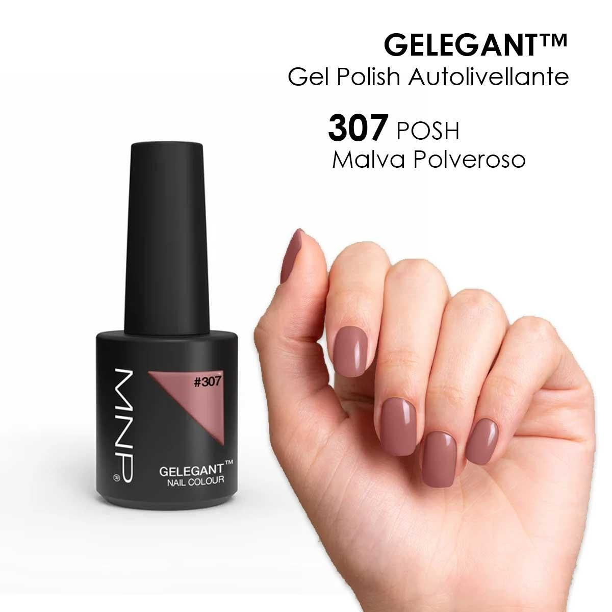 Mesauda MNP Gelegant Gel Polish 8 ml 307 Posh — Gel per unghie
