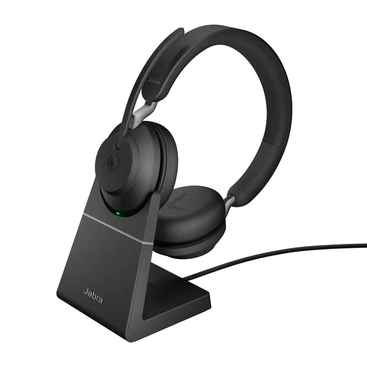 Jabra Evolve2 65 Incl Charging Stand Stereo Usb-c Microsoft Teams Musta