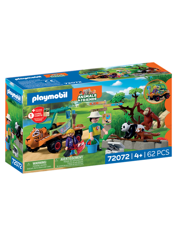Playmobil 72072, Eläintarha, 4 vuosi/vuosia, Monivärinen, Muovi