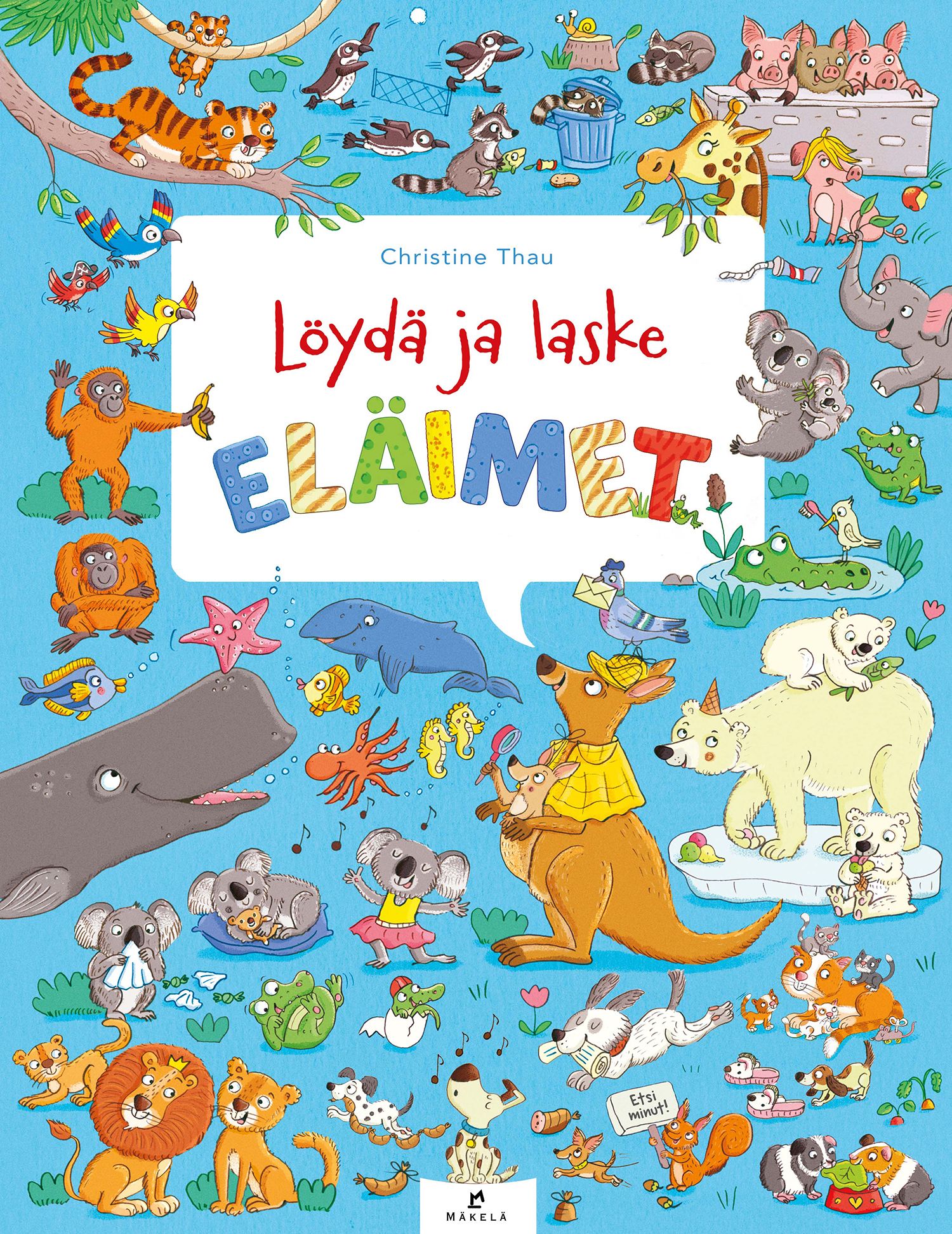 Löydä ja laske ELÄIMET