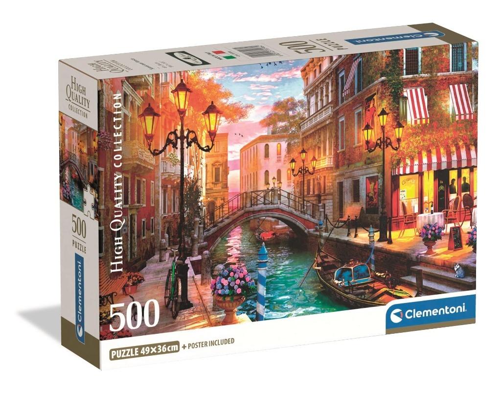 Clementoni Puzzle 500 Sunset Over Venice