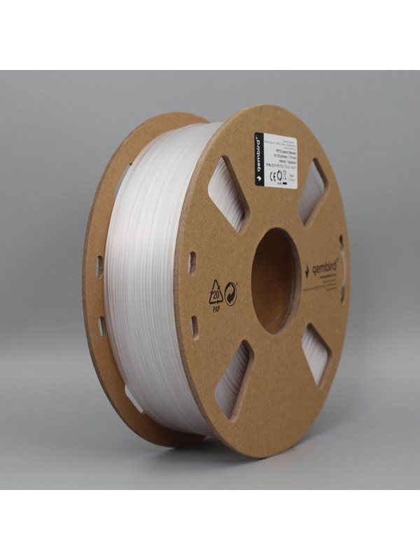 Gembird - Luonnollinen - 1 kg - pyörä - PETG filamentti (3D)