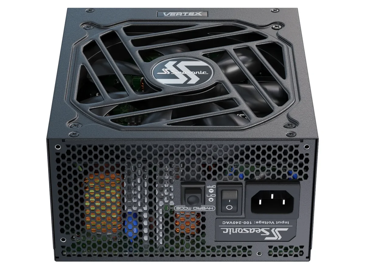 Seasonic Vertex GX 1200 Virtalähde - 1200 Watt - 135 mm - ATX 3.1 - 80 Plus Kulta sertifioitu
