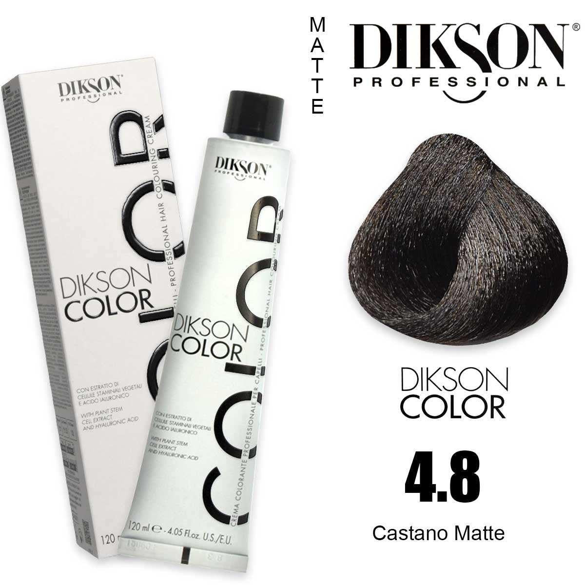 Dikson väri 120 ml 4,8 mattaruskea