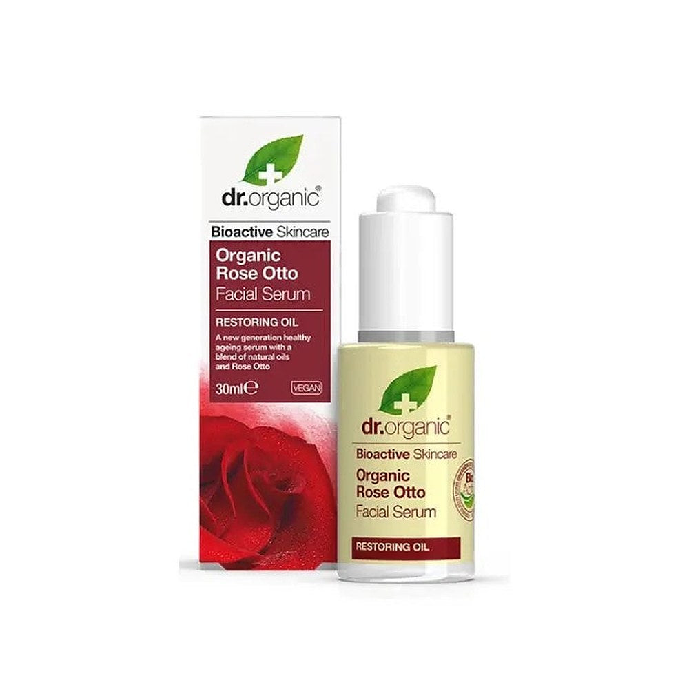 Dr Organic Rose Otto kasvoseerumi 30ml