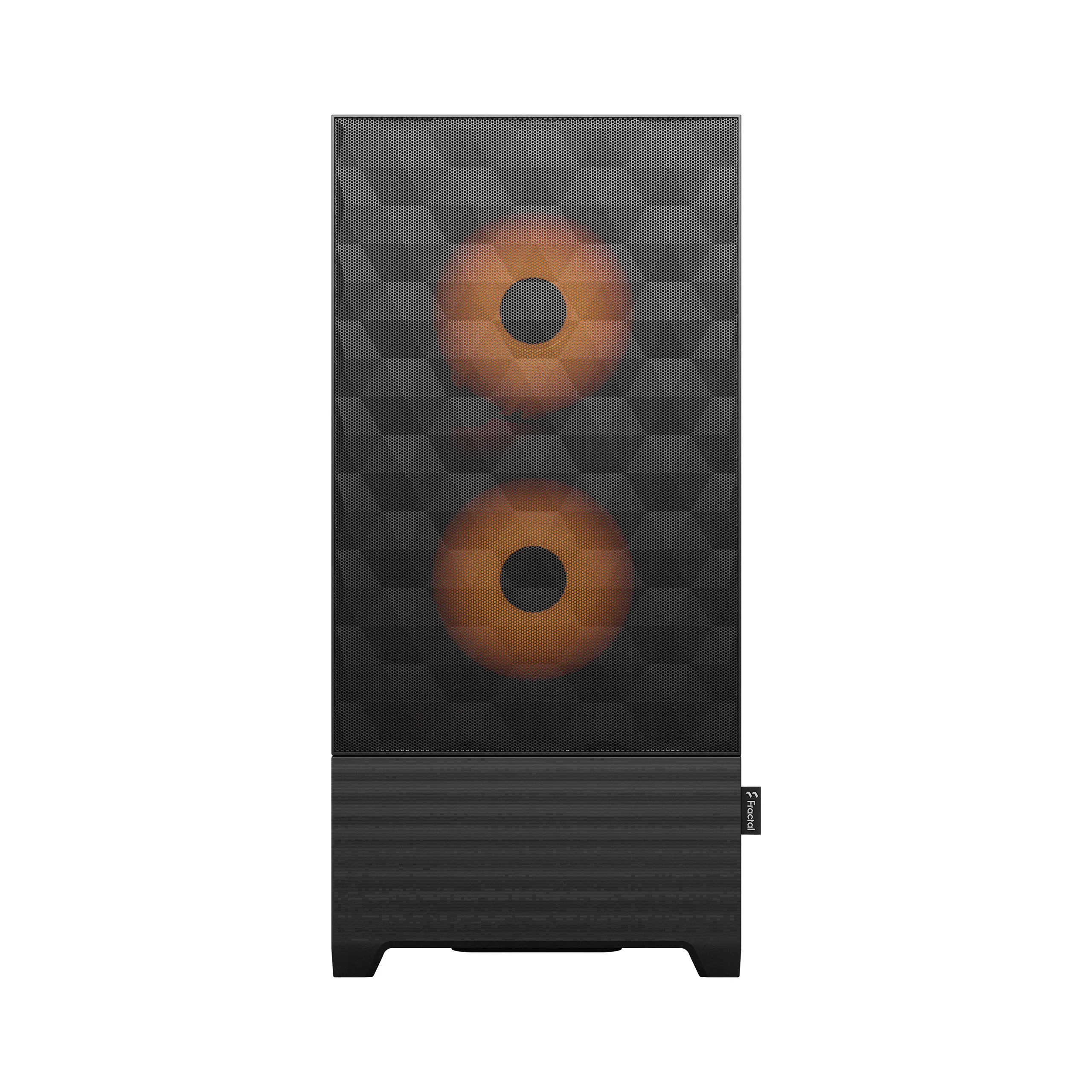 Fractal Design Pop Air RGB -miditornikotelo RGB-valaistuksella ja ikkunalla, Orange Core / Black