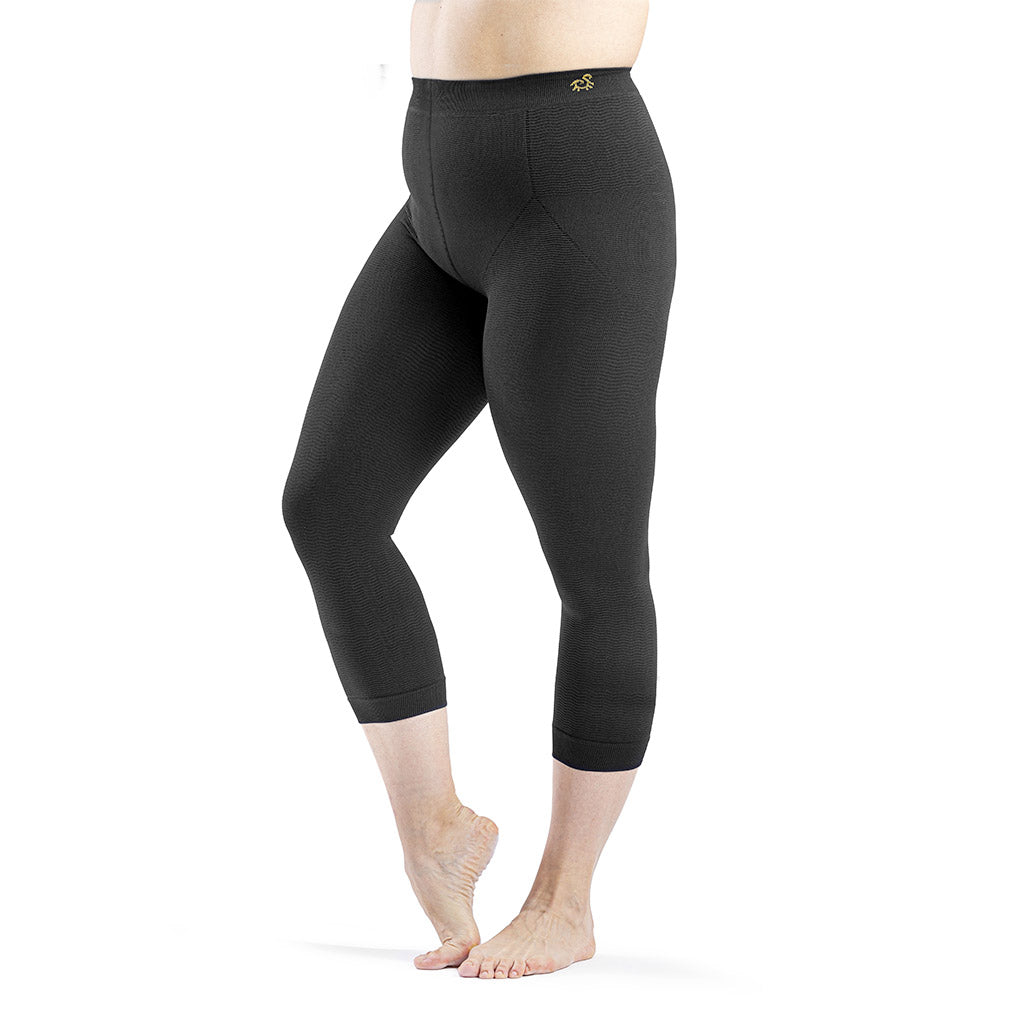 Solidea Be You Capri Curvy -hierovat leggingsit 15–21 mmHg, paksuus 2M–XL