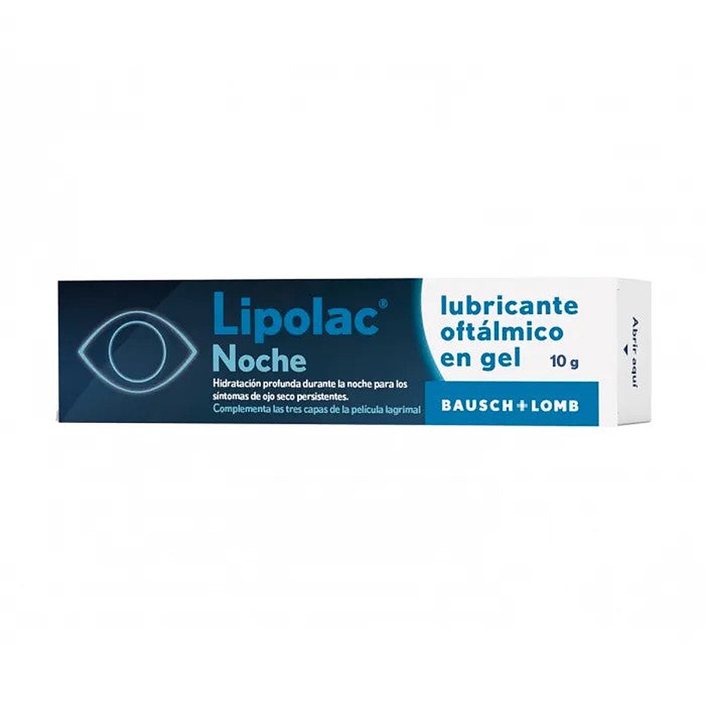 Bausch & Lomb Lipolac Night Eye Lubricating Gel 10 g