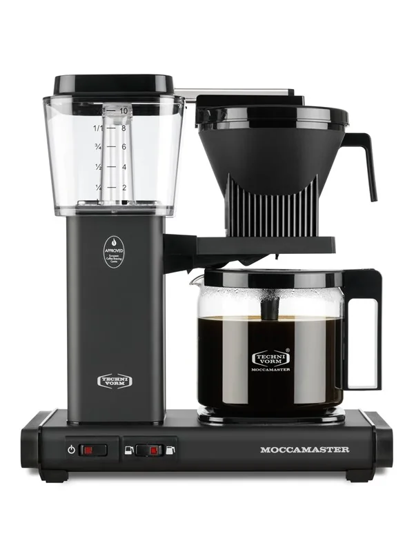 Moccamaster Optio kahvinkeitin, Matte Black