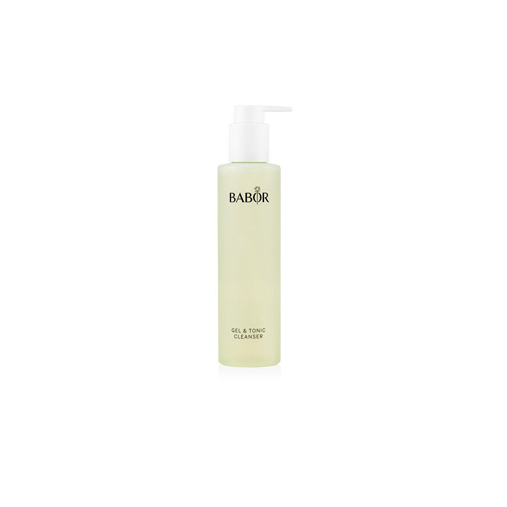 Babor Cleansing geeli ja ihon tonic 2 in 1 sekaiholle ja rasvaiselle iholle (Gel & Tonic Clean ser) 200 ml