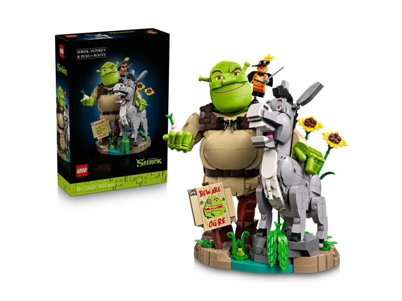Shrek, Aasi ja Saapasjalkakissa LEGO® Shrek (72423)