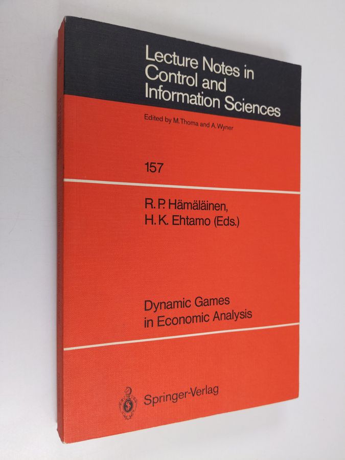 Dynamic games in economic analysis : proceedings of the fourth International Symposium on Differential Games and Applications, August 9-10, 1990, ...