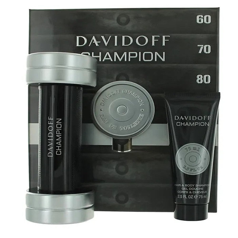 Davidoff Champion Eau De Toilette -suihke 90 ml, 2 kpl