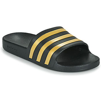 ADIDAS ORIGINALS Pistokkaat 'Adilette Aqua' sitruuna / musta