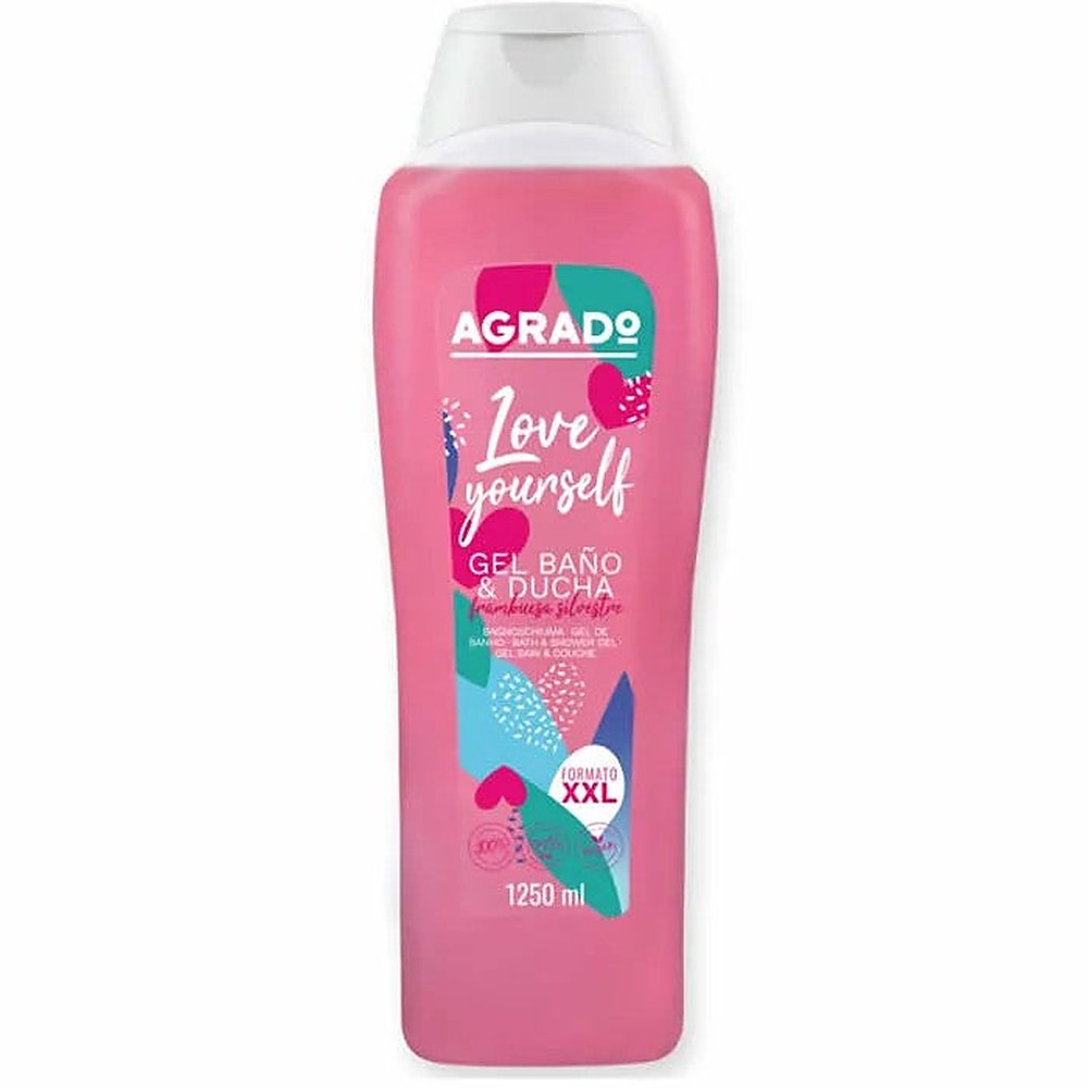Agra kylpy- ja suihkugeeli Love Yourse 1250