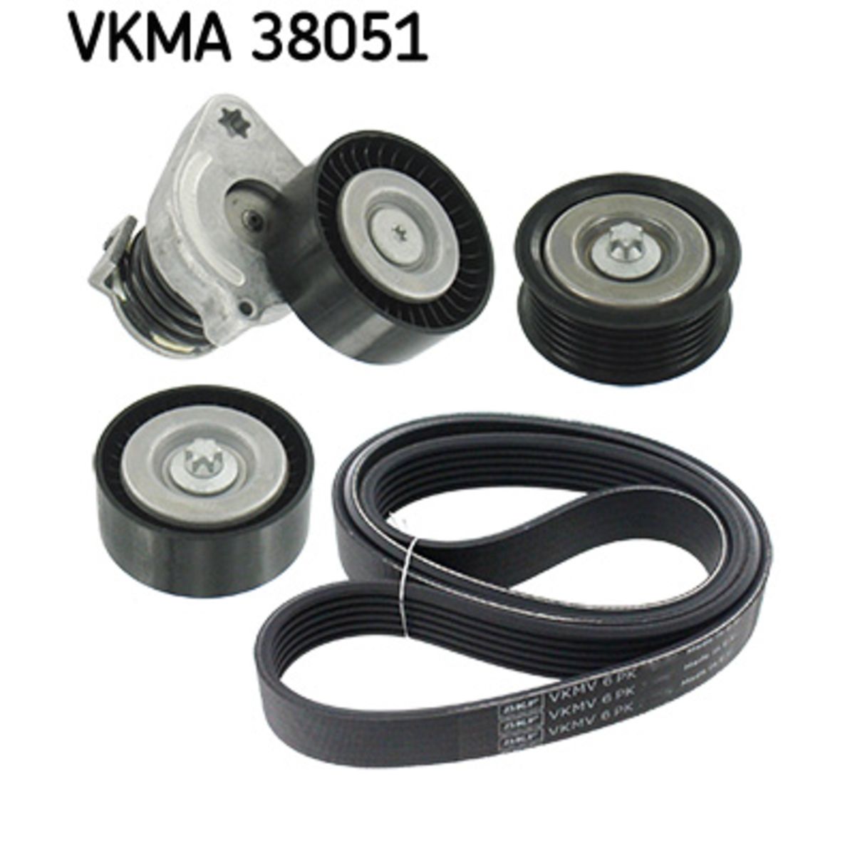 Moniurahihnasarja SKF VKMA 38051