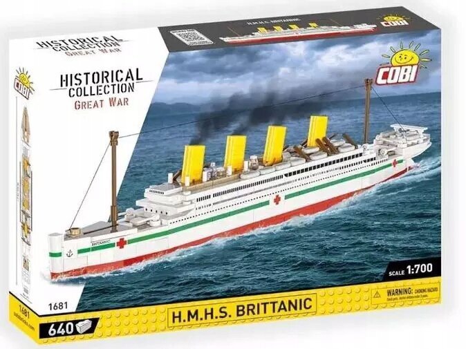 Koottava H.M.H.S. Britannic, 636 osaa, Cobi
