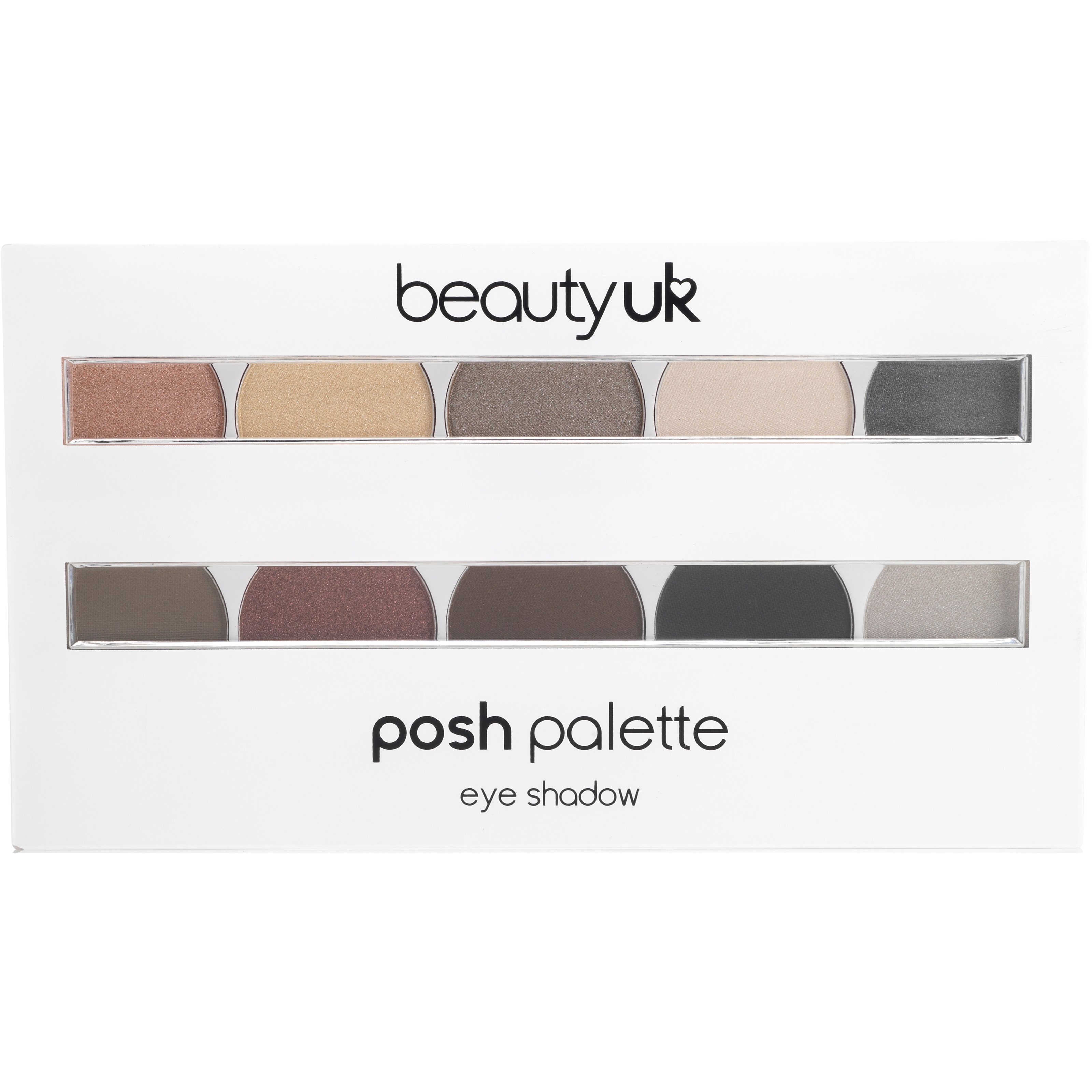 Beauty UK Posh Palette Large Eye Palette No.2 Masquerade