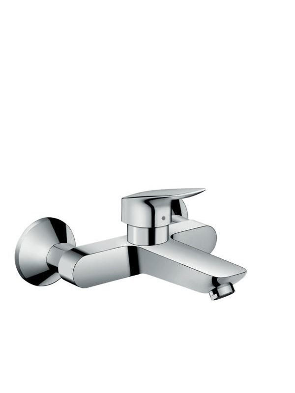 Hansgrohe logis single lever basin mixer for wall chrome