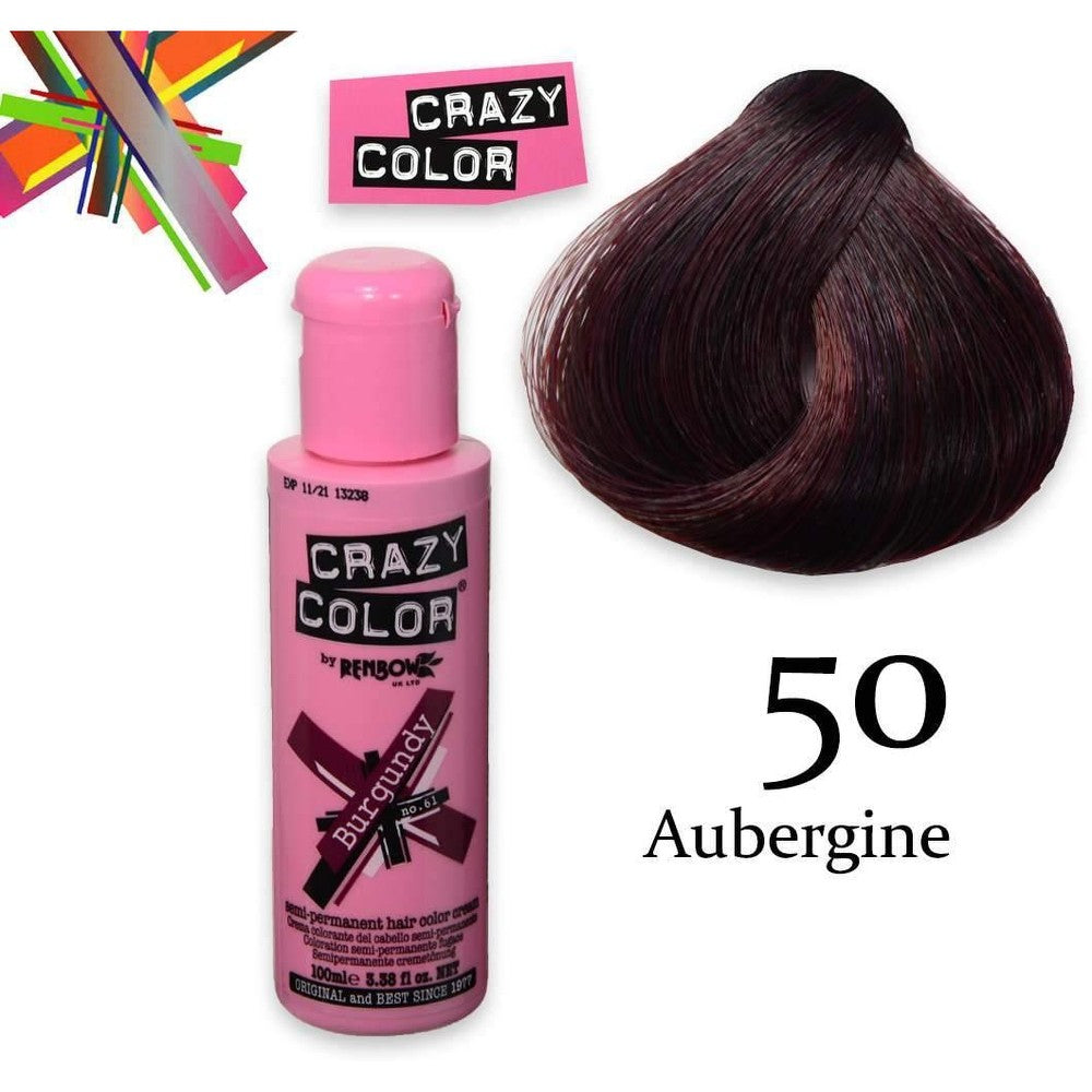 Crazy Color Puolipysyvä 100 ml Munakoiso