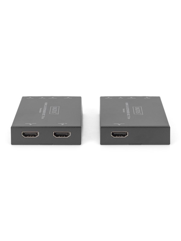 Digitus Ds-55506 Av-signaalin Jatkaja Av-lähetin Ja -vastaanotin Musta