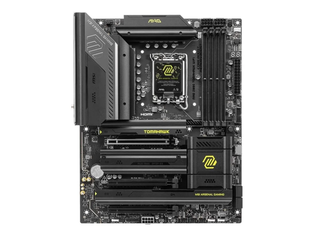 MSI MAG Z890 Tomahawk WiFi -emolevy, Socket LGA 1851, Intel Z890, ATX, DDR5, MSI MAG Z890 Tomahawk WiFi -emolevy, Socket LGA 1851, Intel Z890, ATX, DDR5