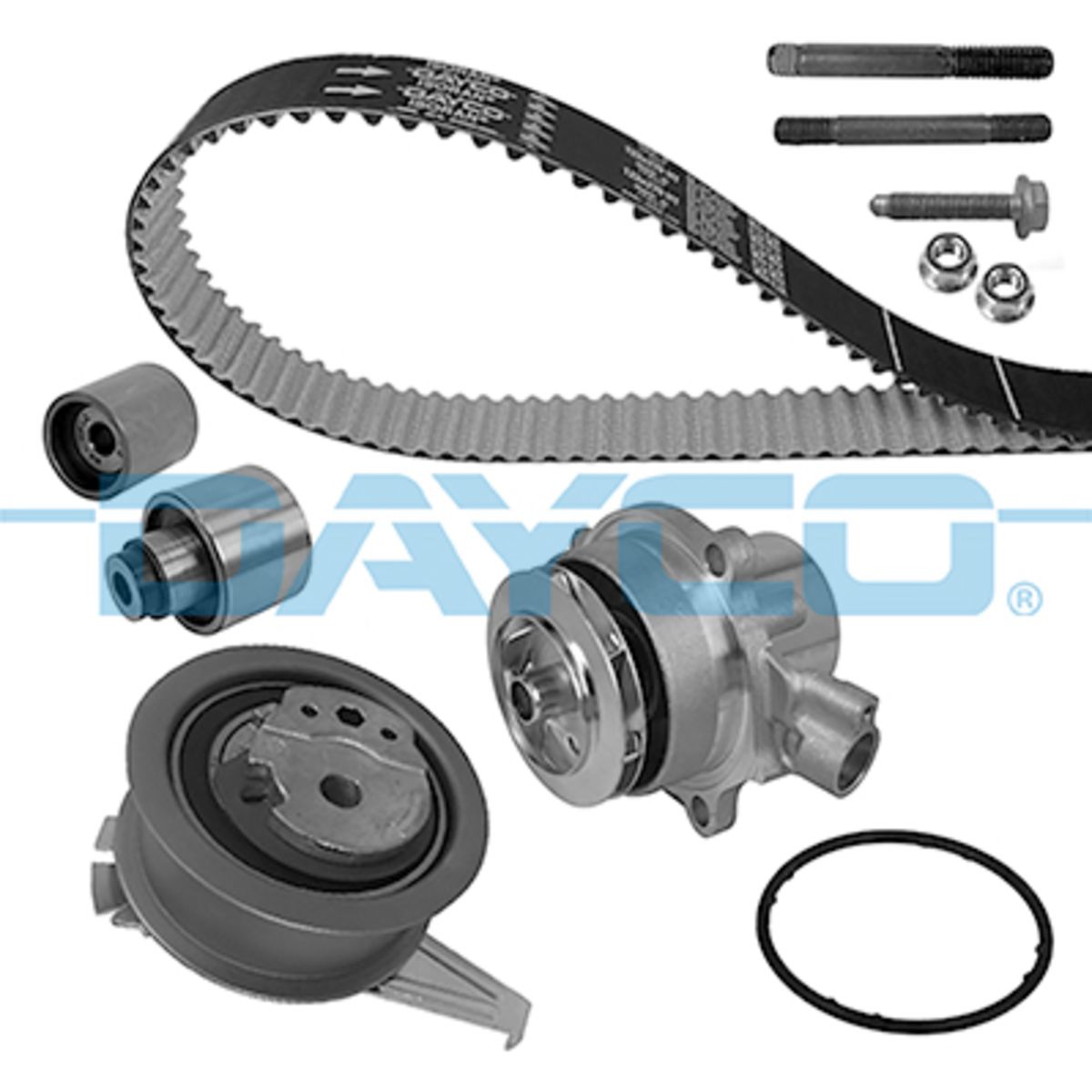 Vesipumppu + jakohihnasarja DAYCO KTBWP8840