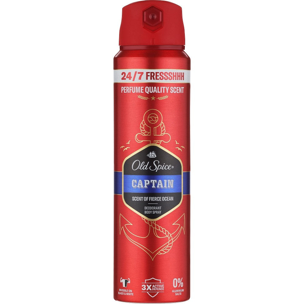 Old spice Captain Deodorant Spray - 150 ml